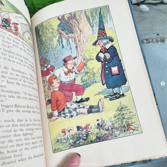 Antique Wooden Willie Book Johnny Gruelle Raggedy Ann Author Illustrations 1927 - Picture 10 of 10